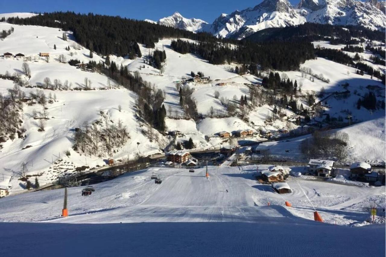 Appartement Mit Balkon Und Hallenbad Maria Alm am Steinernen Meer Exterior foto
